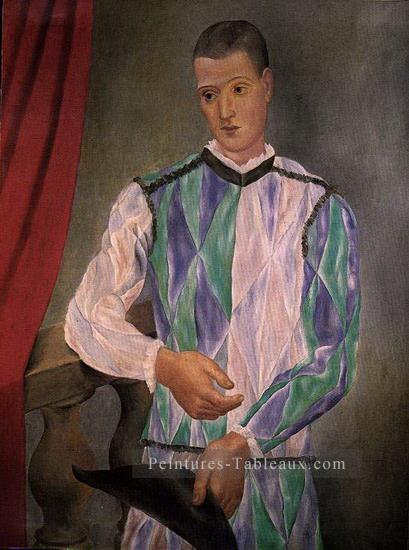 Arlequin3 1918 Pablo Picasso Peintures à l'huile